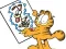 Jeu Garfield connects the dots en ligne