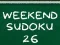 Jeu Weekend Sudoku 26 en ligne