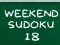 Jeu Weekend Sudoku 18 en ligne
