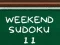 Jeu Weekend Sudoku 11 en ligne