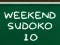 Jeu Weekend Sudoku 10 en ligne