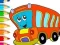 Jeu Coloring Book: Bus en ligne