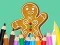 Jeu Coloring Book: Gingerbreads en ligne