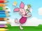 Jeu Coloring Book: Piglet Holds Toy Windmill en ligne