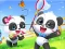 Jeu Jigsaw Puzzle: Baby Panda Spring Outing en ligne