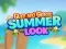 Jeu Glam And Glossy Summer Look en ligne