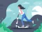 Jeu Electric scooter rides jigsaw en ligne