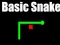 Jeu Basic Snake en ligne