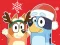 Jeu Jigsaw Puzzle: Bluey Christmas Gift en ligne