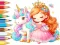 Jeu Coloring Book: Unicorn Secret Whisper en ligne