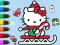 Jeu Coloring Book: Hello Kitty Christmas en ligne