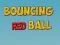 Jeu Bouncing Red Ball en ligne