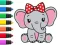 Jeu Coloring Book: Elephant en ligne