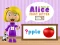 Jeu World of Alice First Letter en ligne