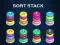 Jeu Sort Stack color Hoop Game en ligne