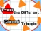Jeu Press The Different Colored Triangle en ligne
