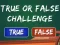Jeu  True Or False Challenge en ligne