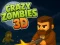 Jeu Crazy Zombies 3D en ligne