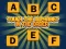 Jeu Touch The Alphabet In The Oder en ligne