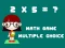 Jeu Math Game Multiple Choice en ligne