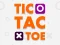 Jeu Tic Tac Toe Arcade en ligne