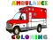 Jeu Ambulance Trucks Coloring Pages en ligne