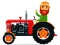Jeu Cartoon Farm Traktors en ligne