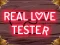 Jeu Real Love Tester en ligne