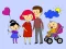 Jeu Happy Family Coloring Book en ligne