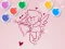 Jeu Bubble Shooter Valentine en ligne