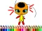 Jeu Back To School: Dotted Girl Coloring en ligne