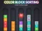 Jeu Color Block Sorting en ligne
