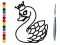 Jeu Back To School: Swan Coloring Book en ligne