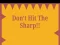 Jeu Don't Hit The Sharp en ligne