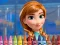 Jeu Anna Frozen Coloring en ligne
