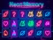 Jeu Neon Memory en ligne