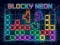Jeu Blocky Neon en ligne