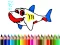 Jeu Back To School: Shark Coloring Book en ligne