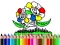 Jeu Back to School: Flowers Coloring en ligne
