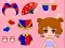Jeu Lovely Doll Dress Up Game en ligne