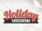 Jeu Holiday Crossword en ligne