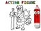 Jeu Back To School: Action Figure Coloring en ligne