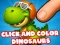 Jeu Click And Colors Dinosaurs en ligne