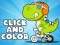 Jeu Click And Color Dinosaurs en ligne