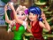 Jeu Ladybug And Elsa Xmas Selfie en ligne