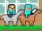 Jeu Noob vs Pro HorseCraft en ligne