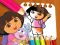 Jeu Dora the Explorer the Coloring Book en ligne