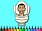 Jeu Color Skibidi Toilet en ligne