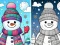 Jeu Coloring book Winter en ligne