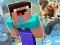 Jeu Noob Parkour: Snow Age en ligne